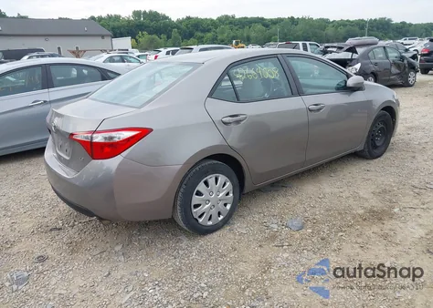 2014 Toyota Corolla Le z USA, uszkodzony, nr VIN 2T1BURHE8EC204110